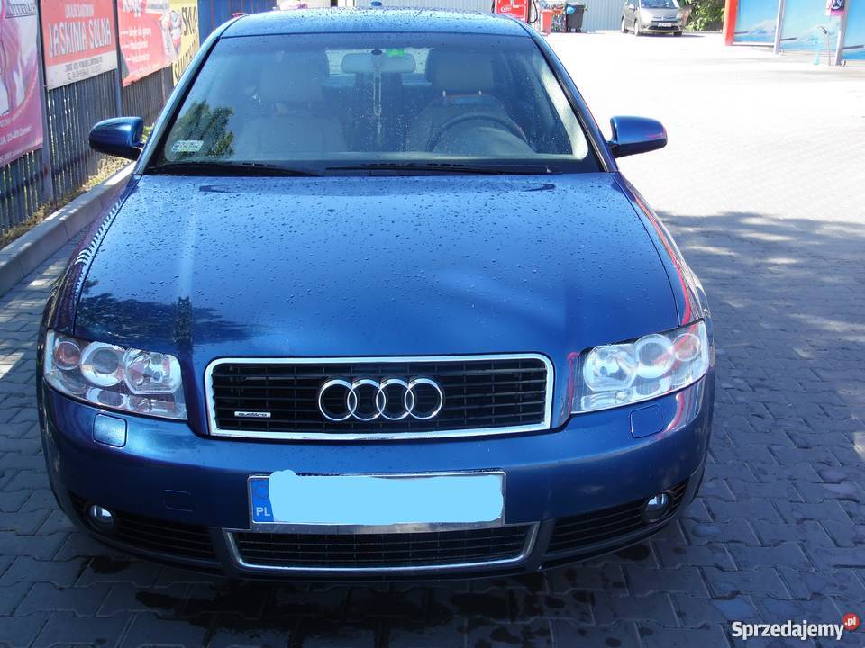 Audi A4 B6 18 T Tiptronic Quattro kurtyny powietrzne