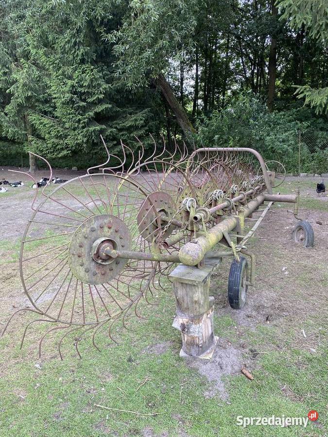 Zrabiarko przetrząsarka nieuszkodzony Gnojno