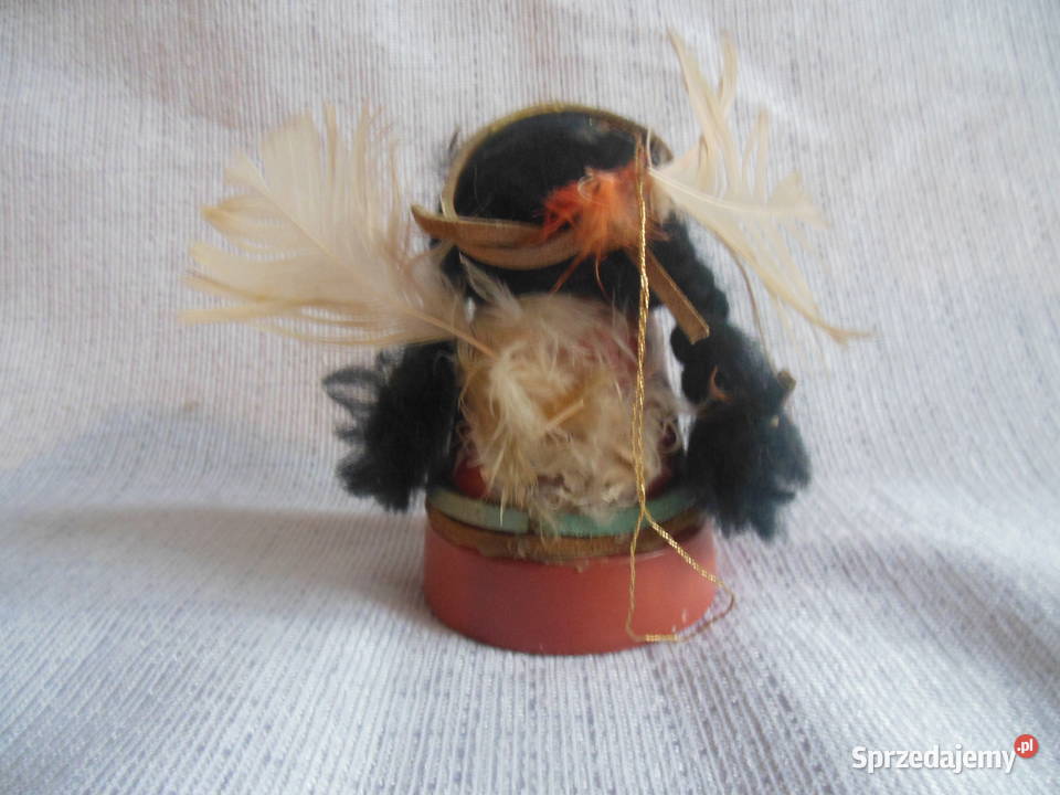 Laleczka INDIANKA Ceramika drewno Kielce sprzedam