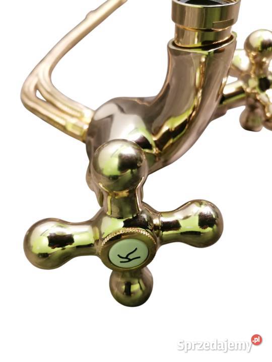 VINTAGE NIEMIECKA BATERIA UMYWALKOWA W KOLORZE Kłodzko