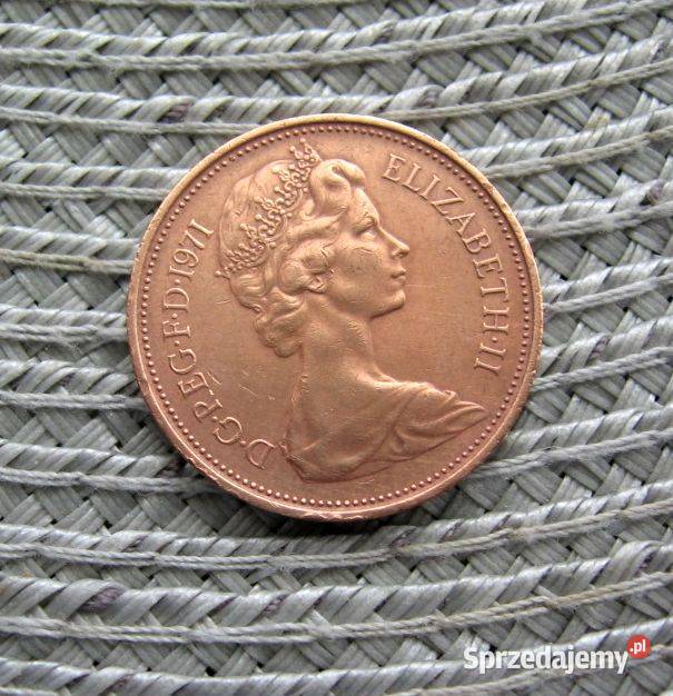 Wielka Brytania 2 Pensy 1971r