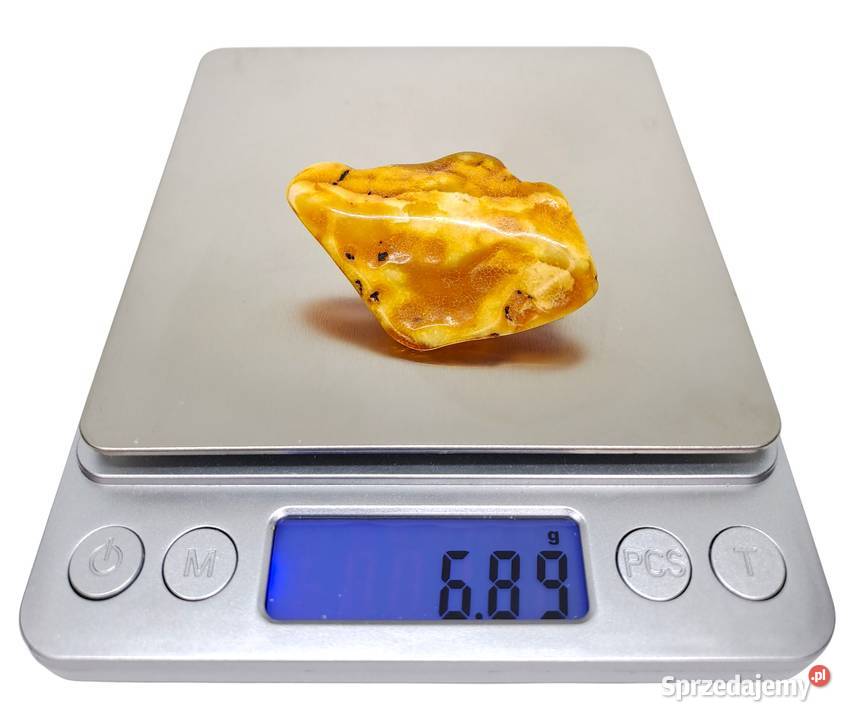 Broszka z bursztynu bursztyn bryłka 1496 Biżuteria Warszawa