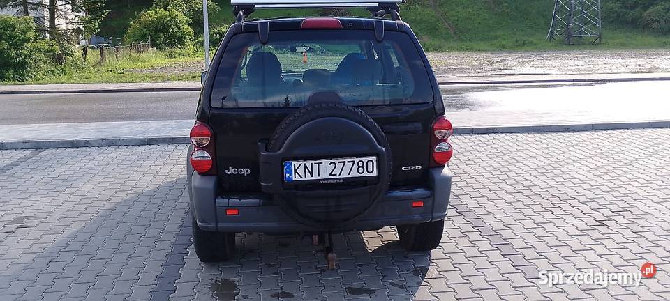Jeep Cherokke 28crd KJ automat 4x4 relingi dachowe Motoryzacja Myślenice