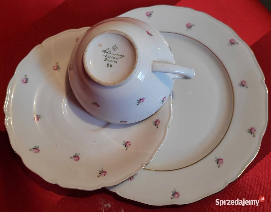 Seltmann Waiden porcelanowy zestaw śniadaniowy Piekary Śląskie sprzedam