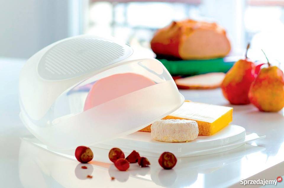 TUPPERWARE CHEESMART KWADRATOWY DUŻY BIAŁY TANIO Hopy
