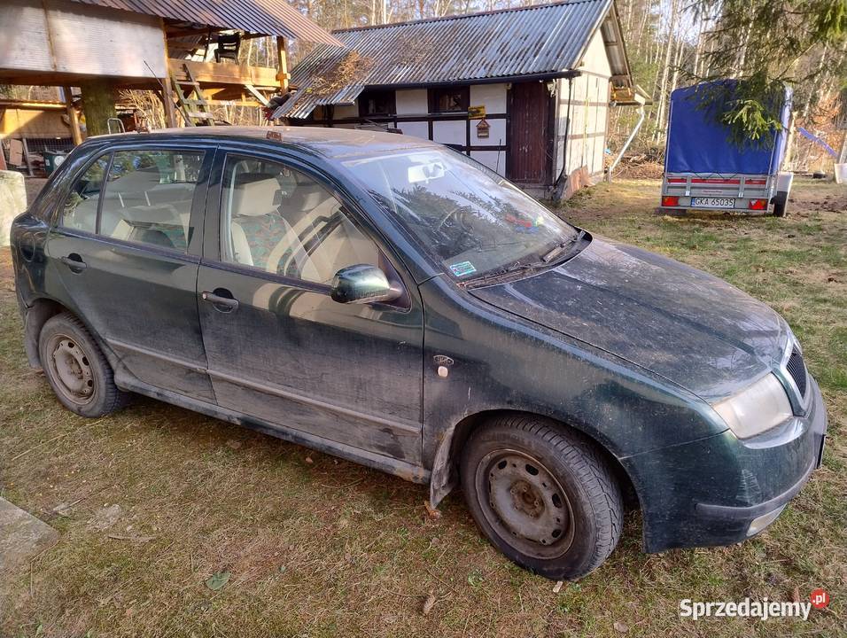 Fabia Fresh 14 benzyna 2002 hak bagażnik manualna Chwaszczyno