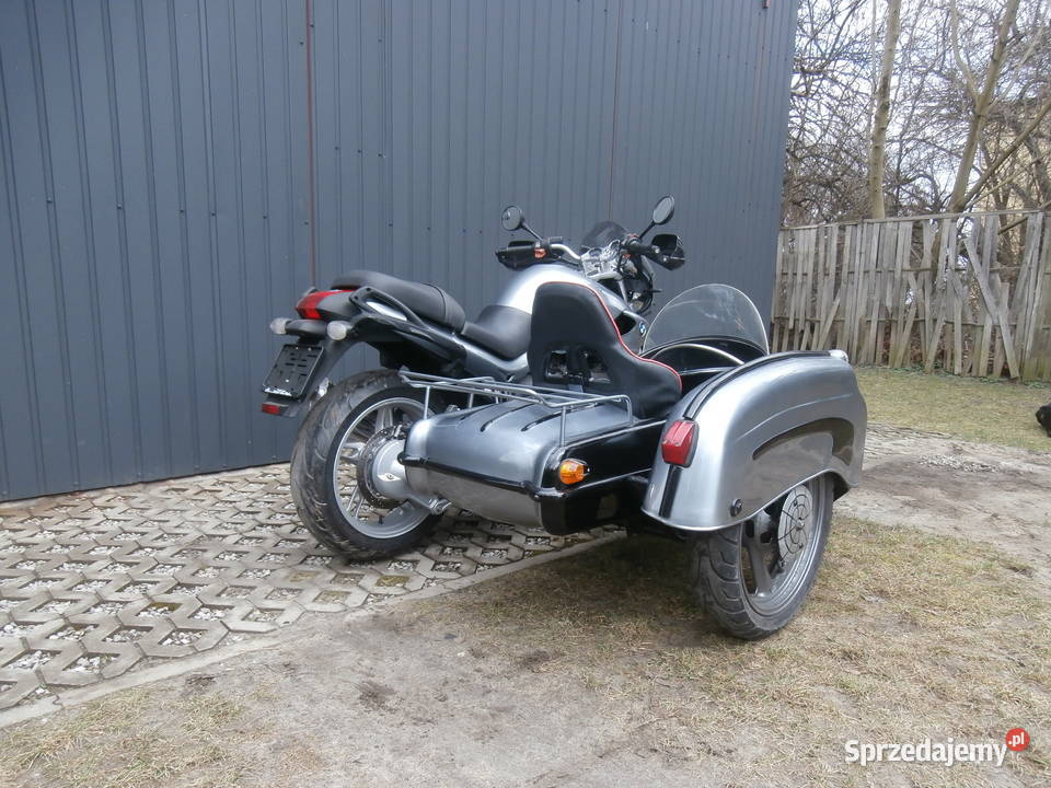 bmw r1150 r z koszem bocznym nieuszkodzony