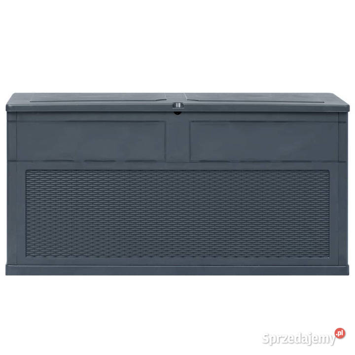 Skrzynia ogrodowa 320 L antracytowa WM45690 Skrzynie ogrodowe Warszawa sprzedam