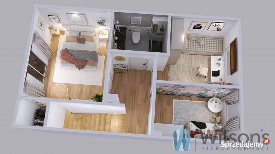 sprzedaży domu bliźniaka 90m2 Jabłonowo Ułanów 2 piętra Sprzedaż