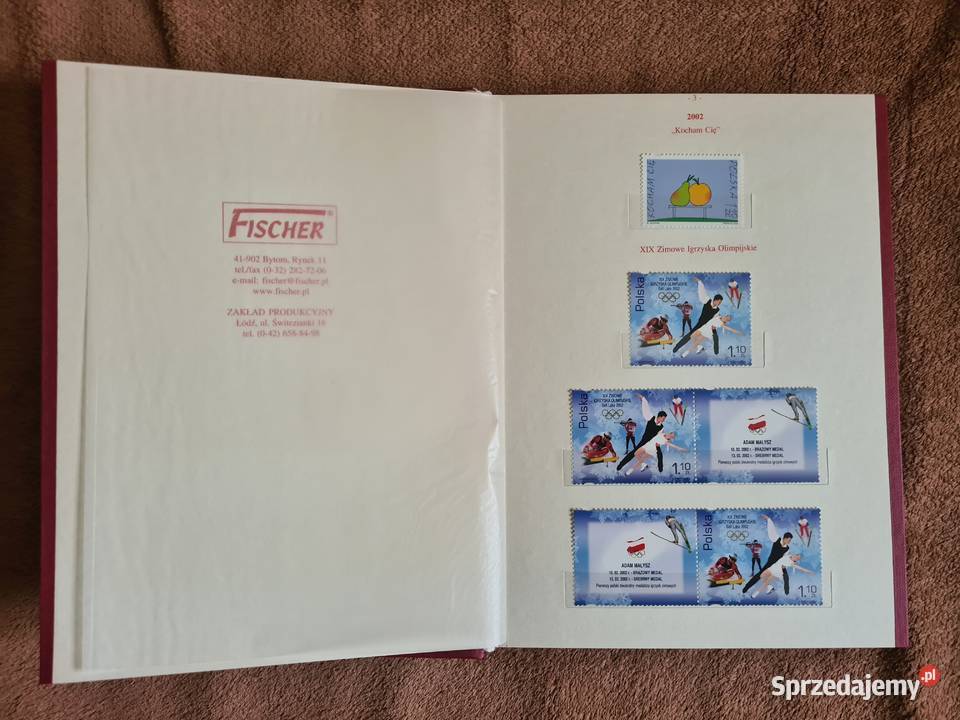 Znaczki RP tom XXIV rocznik 2002 2003 Piekary Śląskie