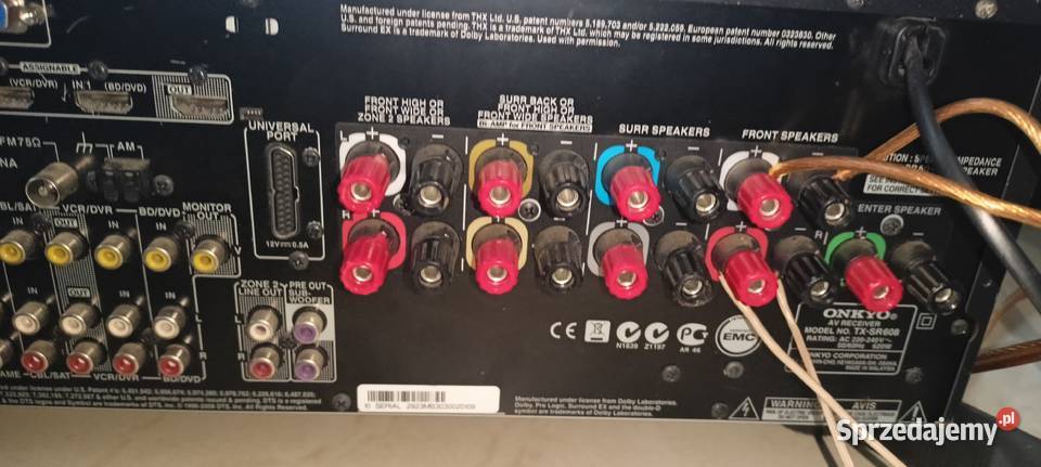 Onkyo TX SR608 Amplituner 72 sprzedam