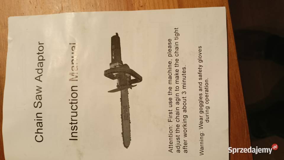 Adapter do szlifierki kątowej przystawka piła Toruń