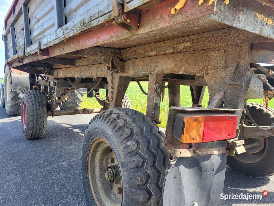 Przyczepa rolnicza wywrotka Sanok D 45 Autosan D Osięciny