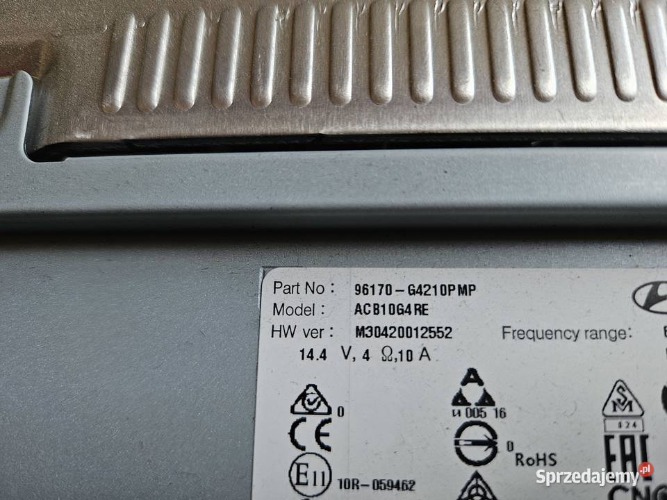 HYUNDAI I30 III RADIO FABRYCZNE 96170G4210 Warszawa