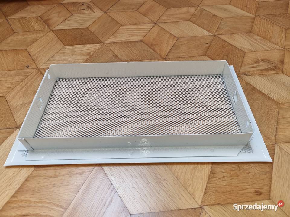 Kratka kominkowa biała 195 x 345 fabrycznie Nowa Pozostałe