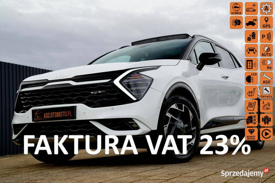 Kia Sportage GT LINE acc blis WENTYLACJA łopatki zmiany biegów Otmuchów