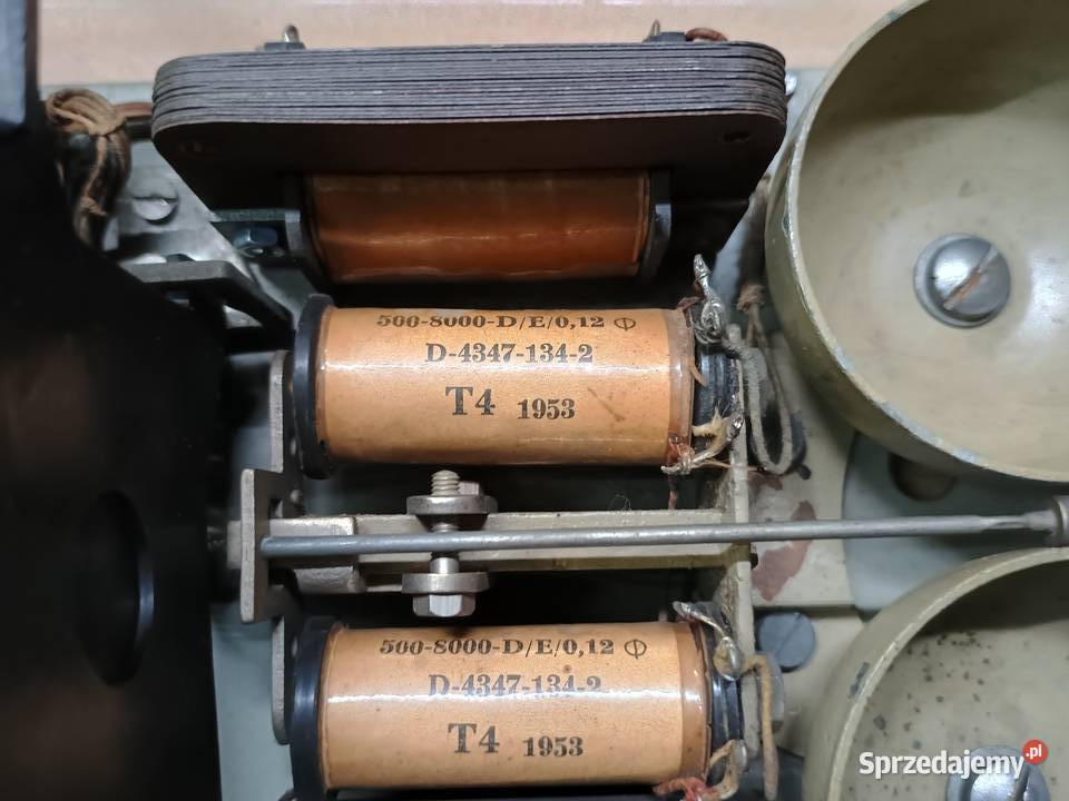 PRL Telefon T4 bakelit 1953r Ekspozycyjny Częstochowa