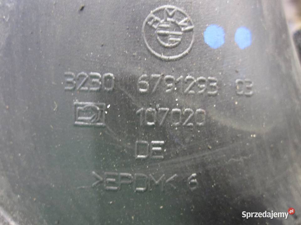 BMW F20 17r osłona maglownicy 6791293