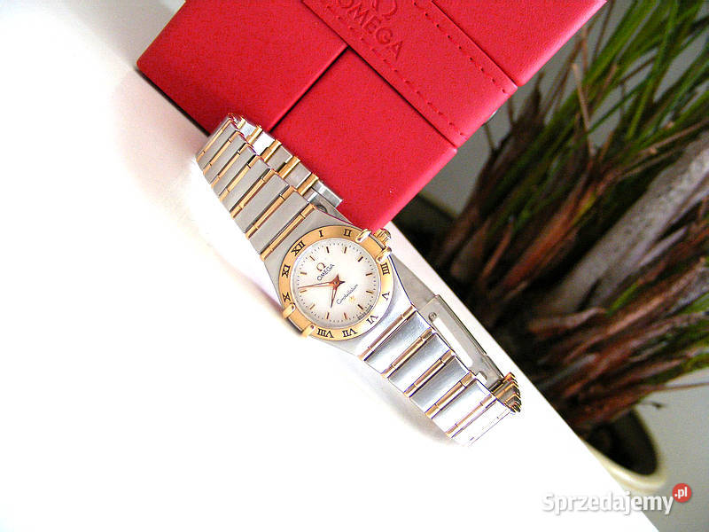 Omega Constellation Gold Full Bar Mini zegarek