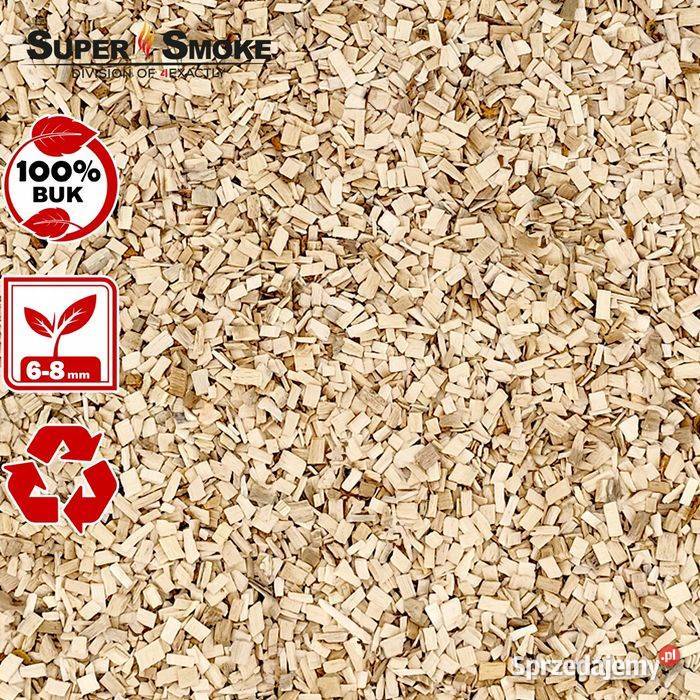 Zrębki Wędzarnicze Super Smoke BUK KL08 68mm podlaskie Białystok