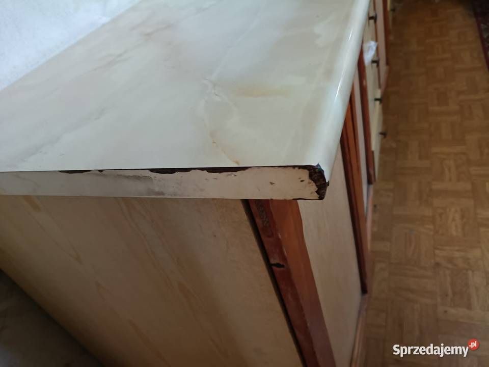 Blat kuchenny laminowany marmur piaskowiec długi Łódź