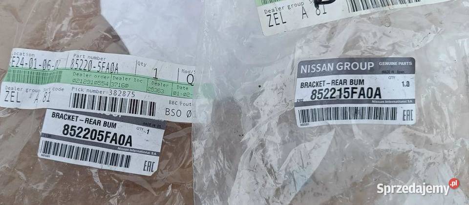 NISSAN MICRA K14 ŚLIZG PRAWY MOCOWANIE ZDERZAKA zachodniopomorskie sprzedam