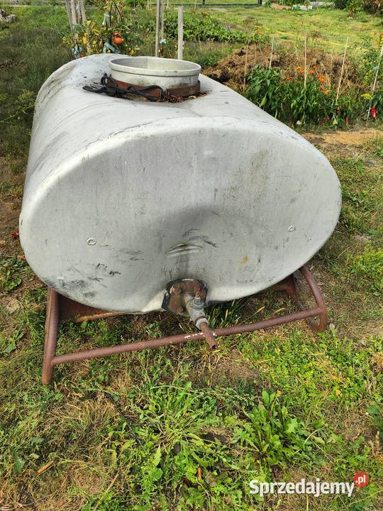 Beczka aluminiowa 1000 litrów Lipsko