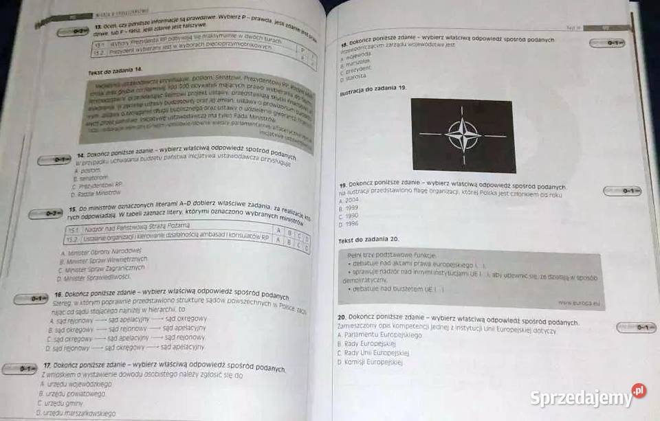 Przedmioty humanistyczne Egzamin gimnazjalny Chełm