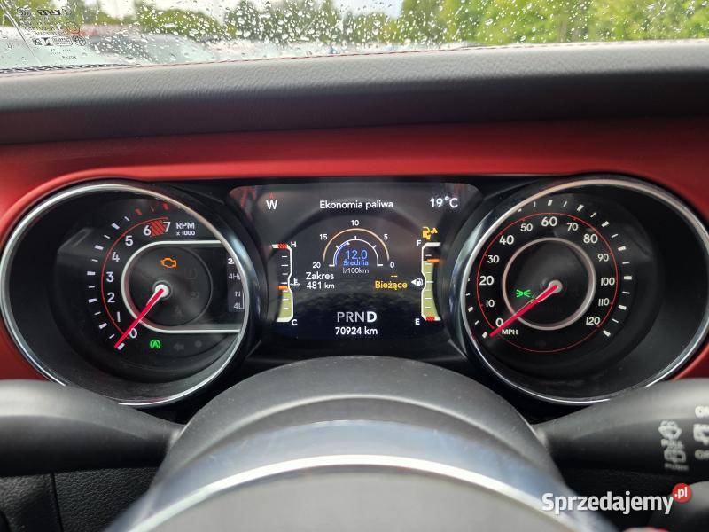 Unlimited Rubicon 4x4 20l benzyna