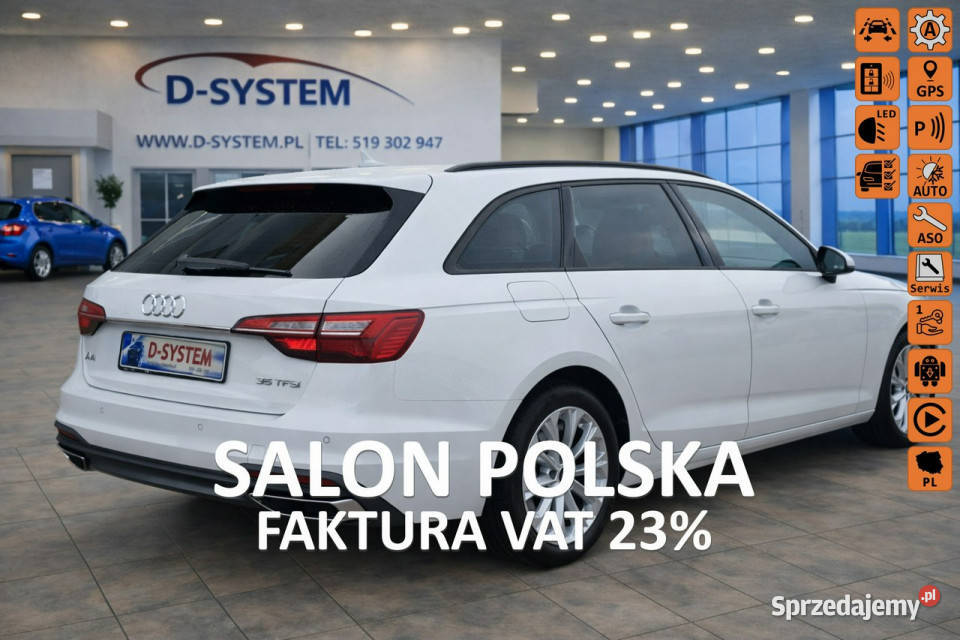 Audi A4 Avant 2020 Salon Polska 1Właściciel 35 Białystok sprzedam