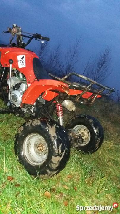 Sprzedam Quad 125 z pługiem łancuchami Brzesko