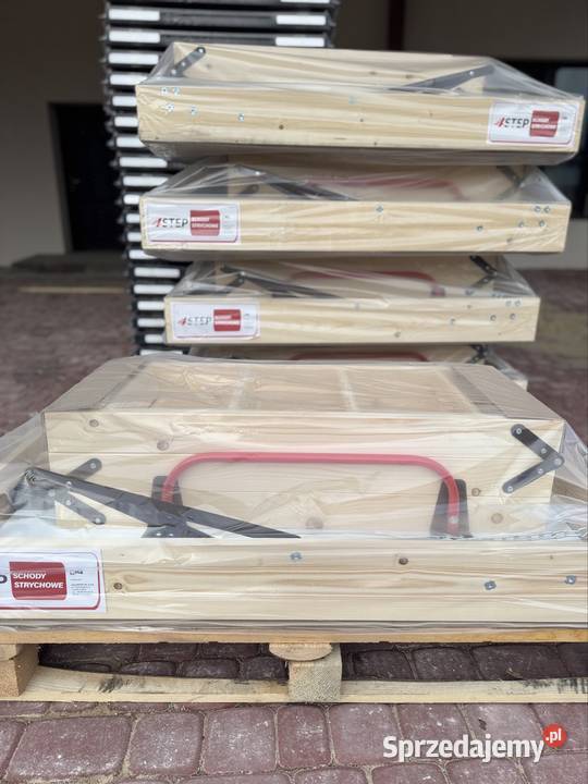 Schody strychowe Nordic ocieplane grubość 86 mm Dom i Ogród Oleśnica