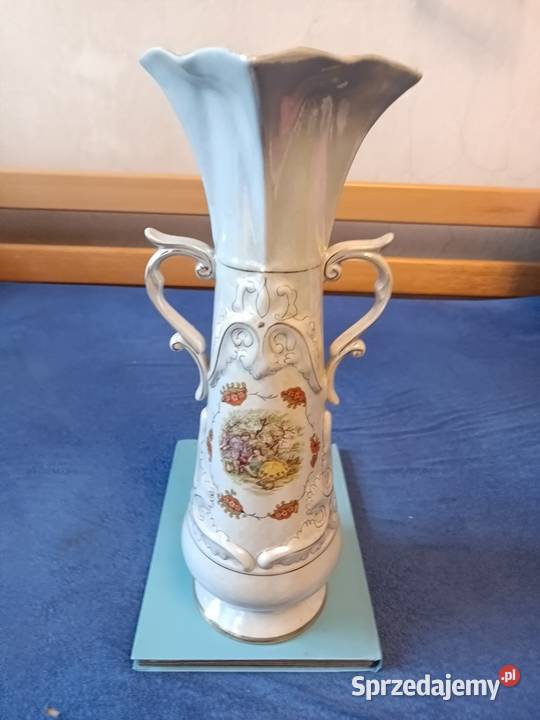 wazon made in ZSSR opalizowany wysoki