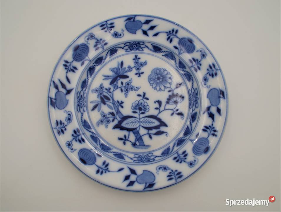 Talerze Villeroy Boch wzór cebulowy 2 sztuki Poznań