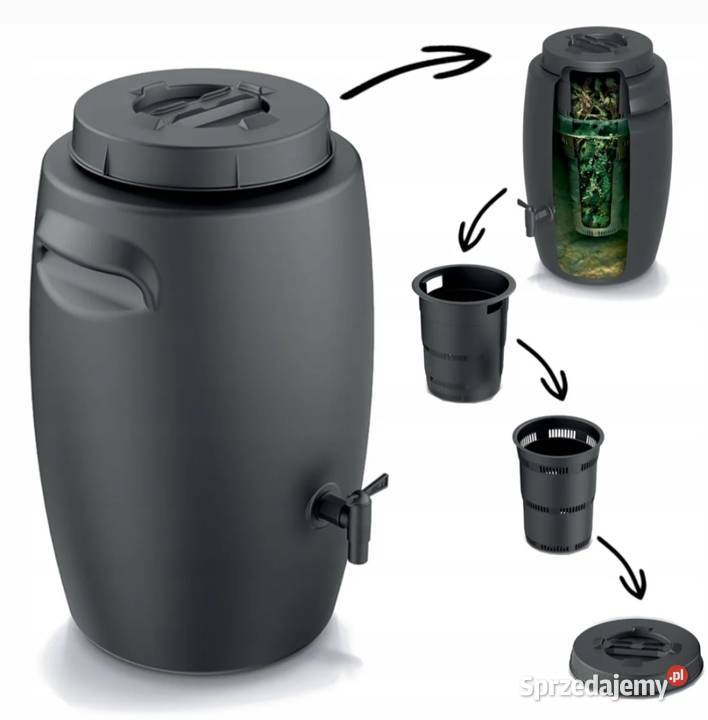 Kompostownik COMBIOLIQ 55 litrów Beczka na