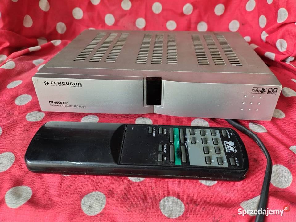 SPRAWNY tuner Ferguson Pilot DF 6000 cyfrowy DVB Elektronika sprzedam