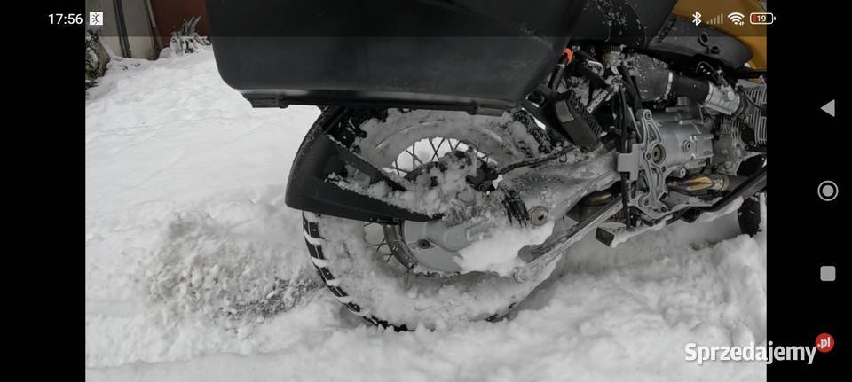BMW R1150gs R 1150 GS żółty Krzewina