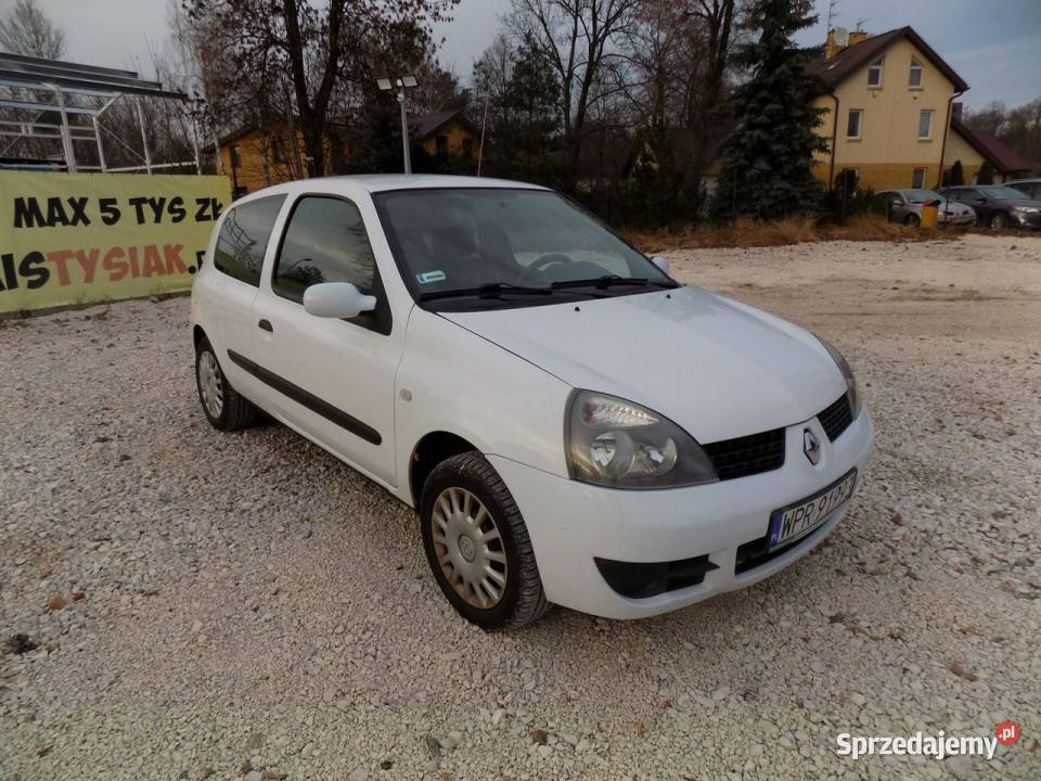 Renault Clio !!!BIAŁOŁĘKA!!! 1.2 Benzyna, 2007 rok