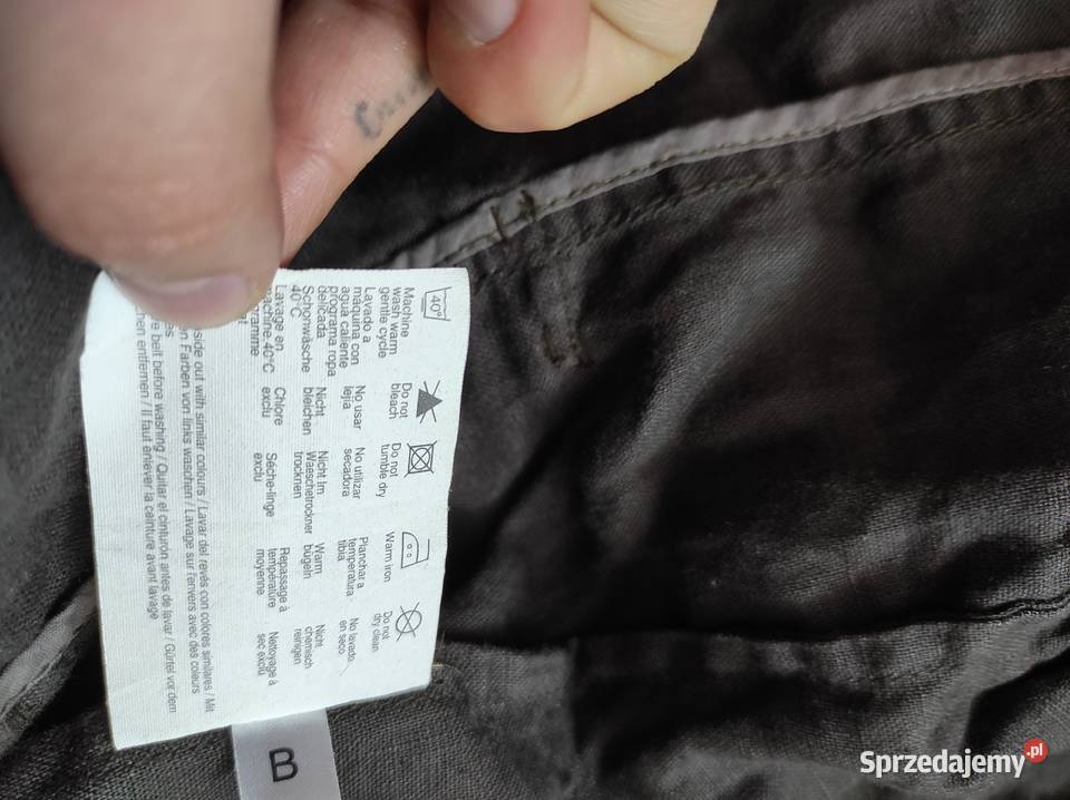 nowa z metką lniana kurtka espirit 38 Białka