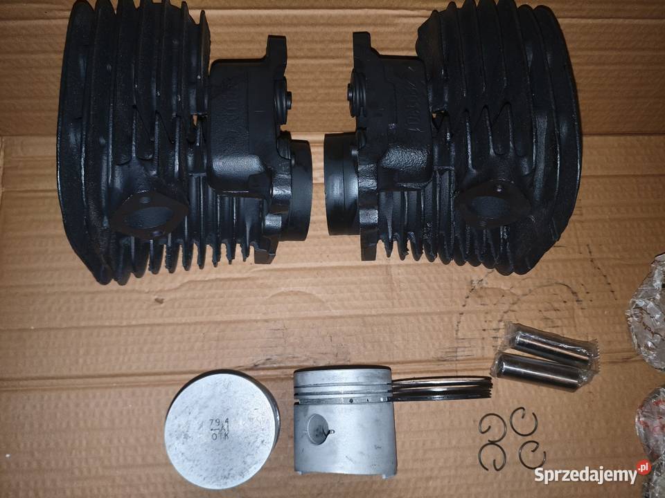 Oryginalne cylindry k750 szlifie z nowymi Leszno sprzedam