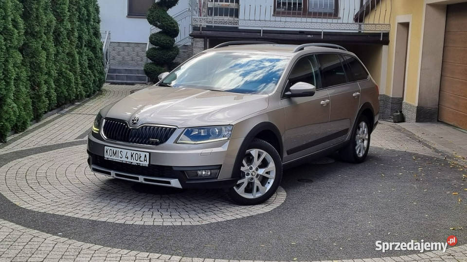 koda Octavia SCOUT 4x4 DSG 184 GWARANCJA Zakup wielofunkcyjna kierownica mazowieckie Płońsk