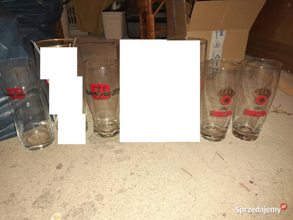 szklanki kufle do piwa kasztelan special brok