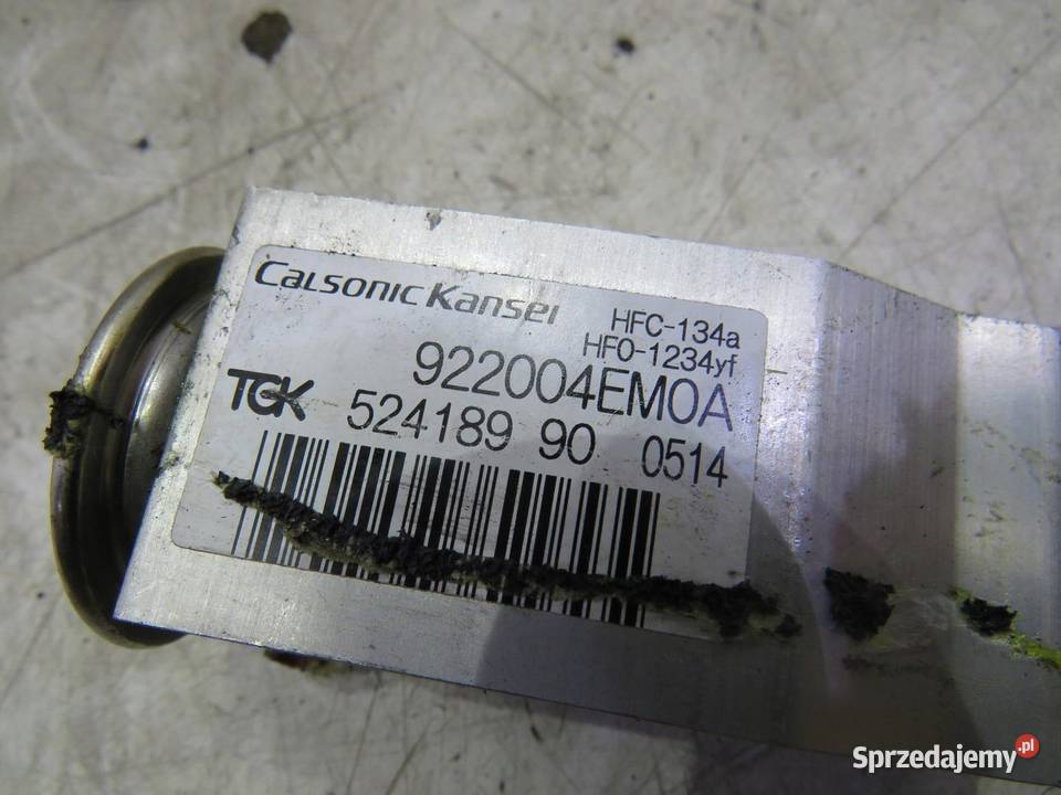 ZAWÓR ROZPRĘŻNY QASHQAI J11 922004EM0A osobowe
