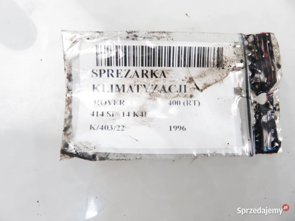 KOMPRESOR KLIMATYZACJI ROVER 400 14 16V małopolskie