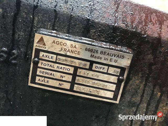 Massey Ferguson 6495 RESOR OŚ CZĘŚCI Jastrzębniki