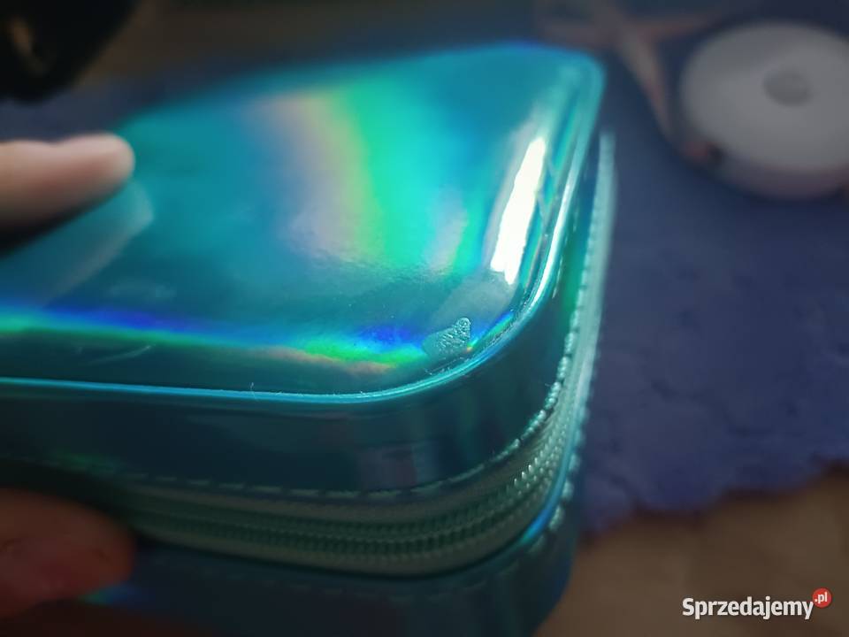 Mała szkatułka na biżuterię turkusowa Szkatułki i pudełeczka Kwidzyn