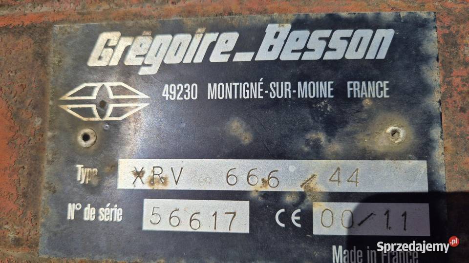 Talerzówka Gregoire Besson 5m
