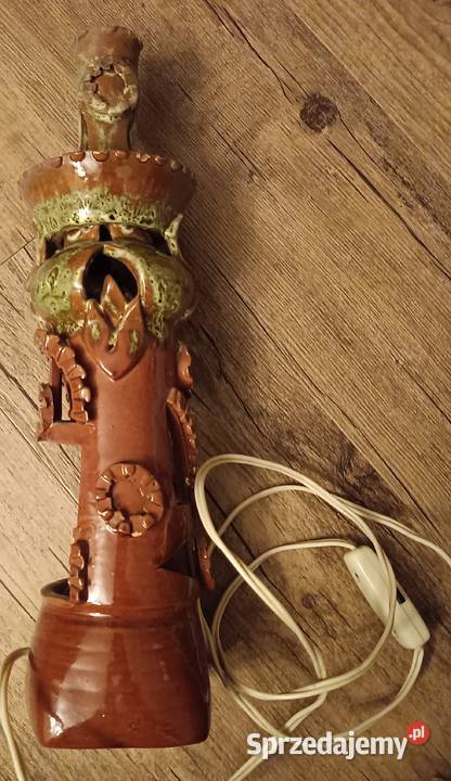 Dekoracyjny elektryczny świecznik Stary zamek