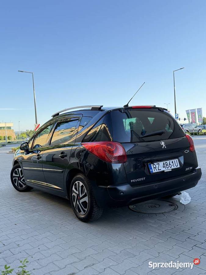 Peugeot 207 SW 14 VTI LPG 2007r niski przebieg benzyna+LPG Rzeszów