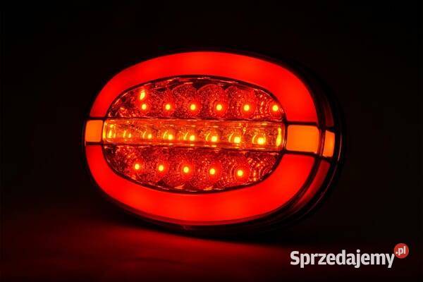 Lampa tylna zespolona LED lewaprawa owalna 1224V Kamionna sprzedam
